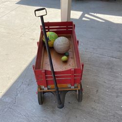 Red Wagon Still In Good Shape $40 Bof