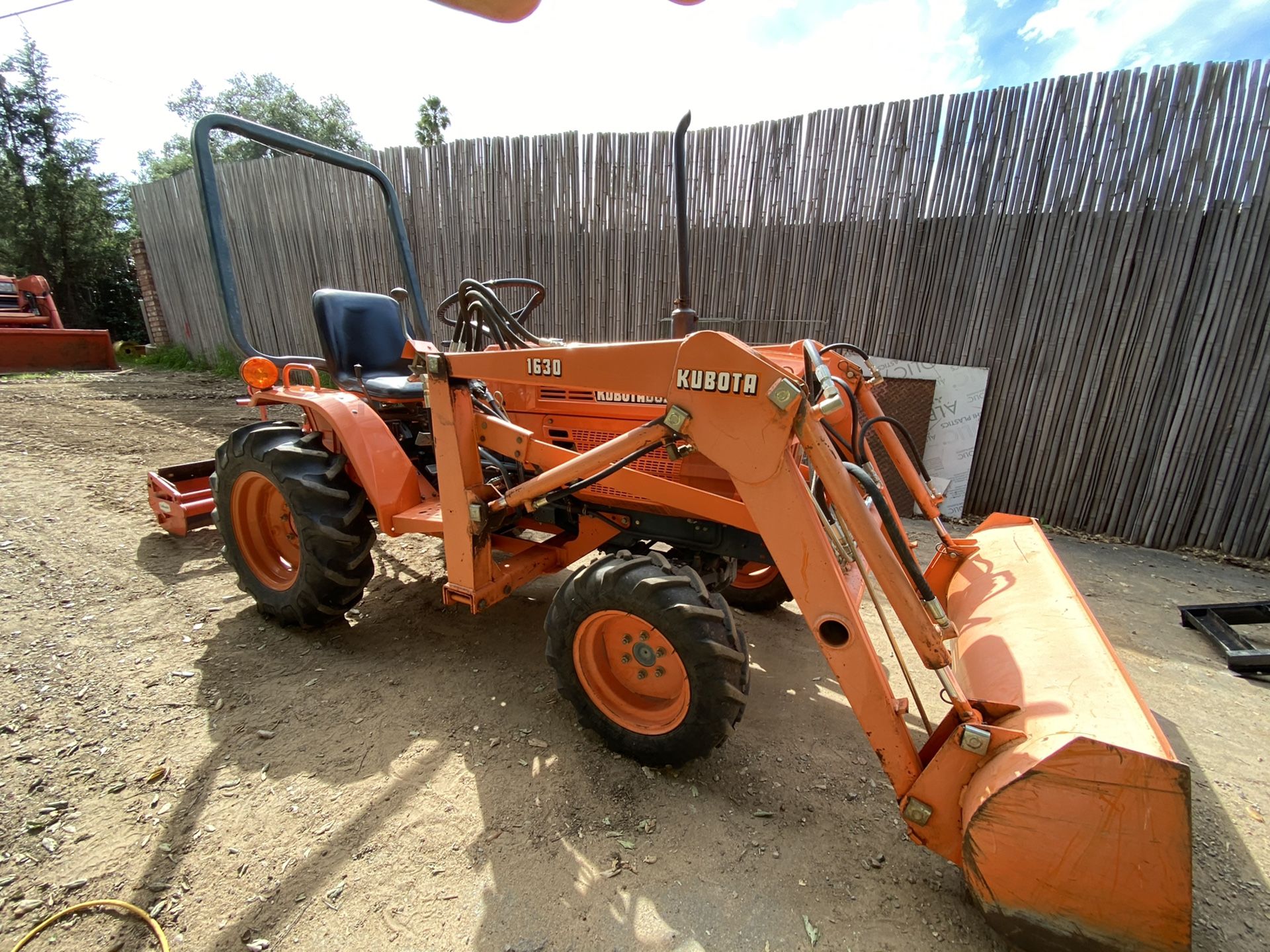 Kubota compact tractor