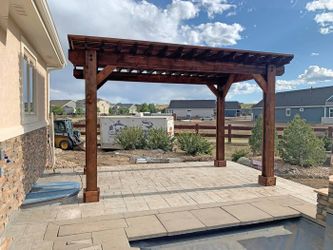 Custom Wood Pergola