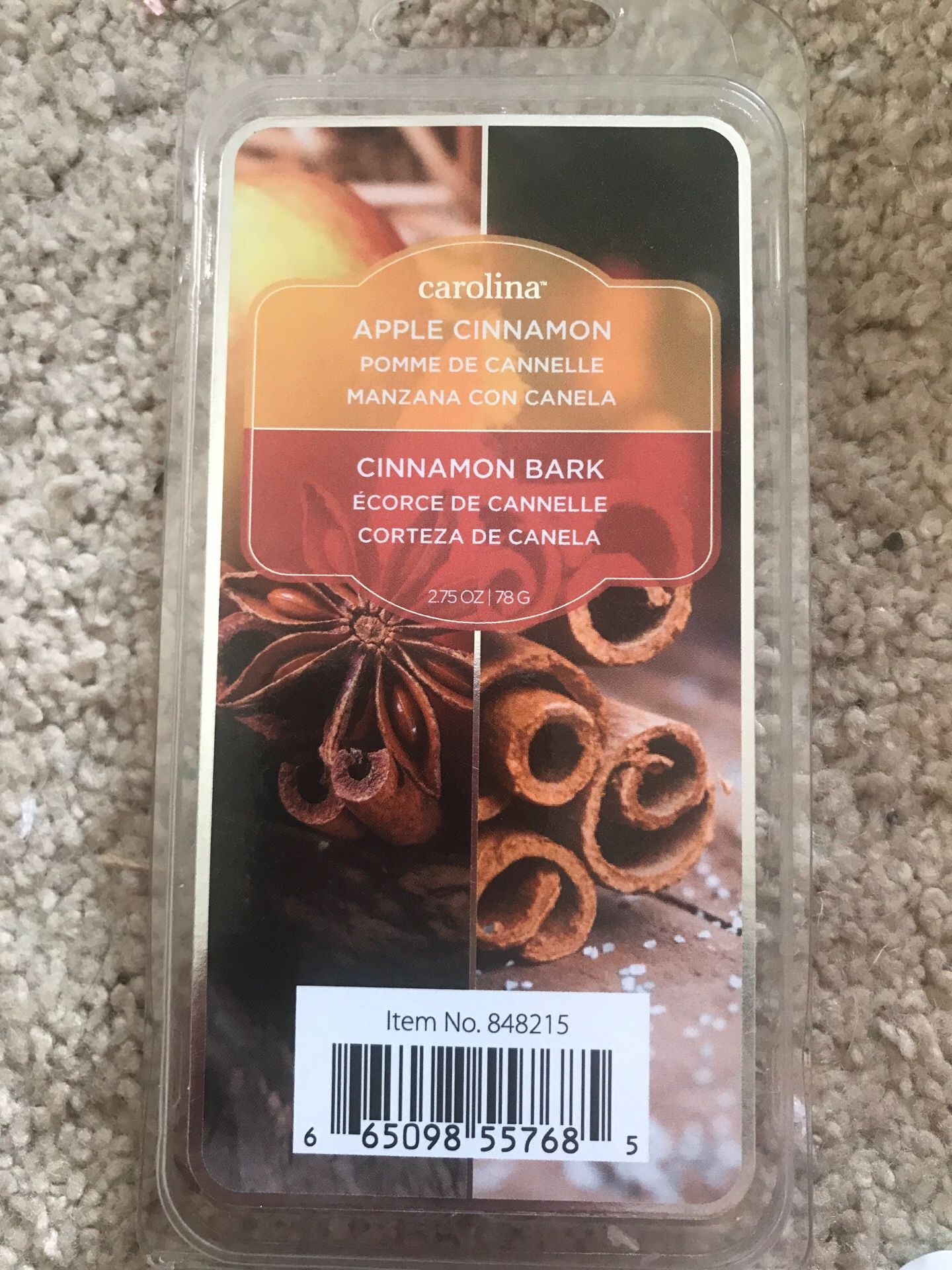 Apple Cinnamon and Cinnamon Bark wax melts NEW