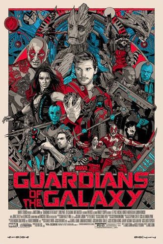 Mondo Guardians Of The Galaxy Tyler Stout Poster