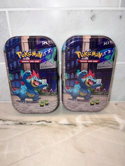 Pokemon Lumiose City Mini Tin [Feraligatr & Budew] - Miscellaneous Cards & Products (MCAP)