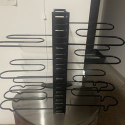 Pot holder rack