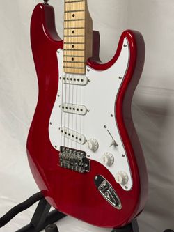 Monoprice Indio Classic Stratocaster 3s Wine Red