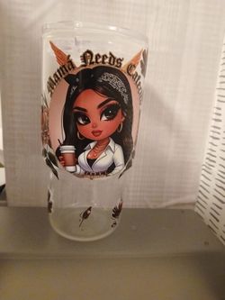 "Mamacita" GLASS TUMBLER