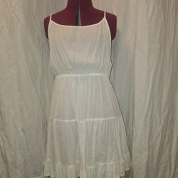 NWT White Boho Dress