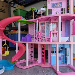 Barbie Dreamhouse Pool Party Dollhouse and Barbie DreamPlane Airplane