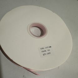 3/8” Pink Satin Ribbon 100 Yds