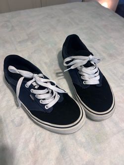 Vans Low-Top Sneakers -  Black- woman’s - size 9