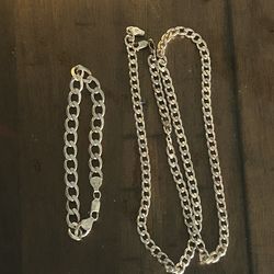Silver chains