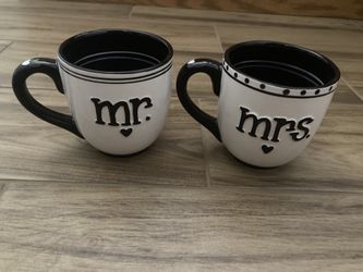 Brand new Never Used His And Hers Oversized Mugs