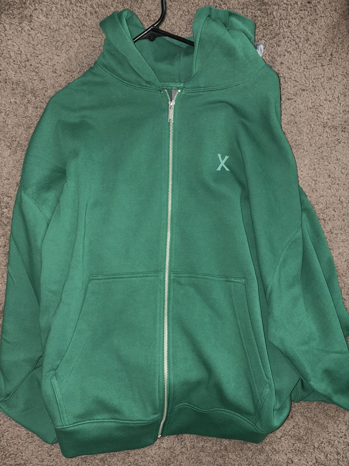 Savage X Fenty Men’s Fleece Hoodie And Shorts Set