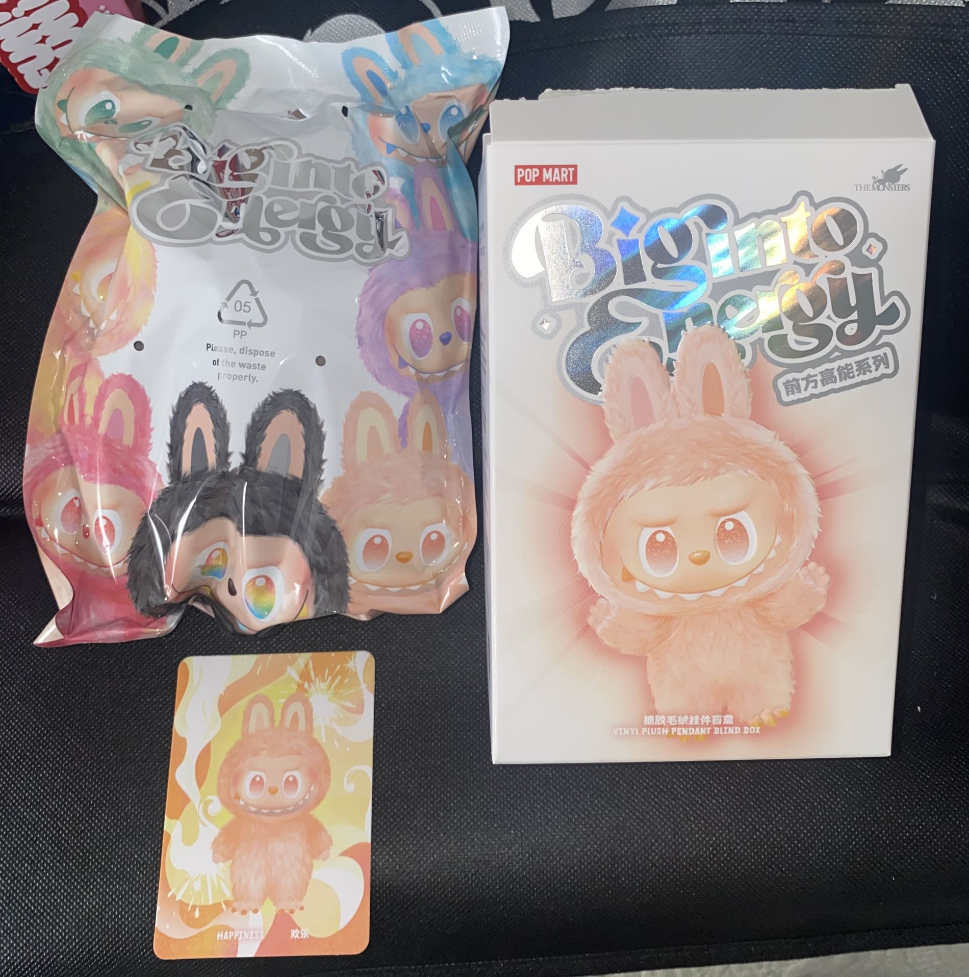 Pop Mart Labubu The Monsters Big into Energy Series Happiness