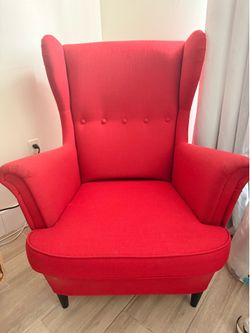 Red armchair