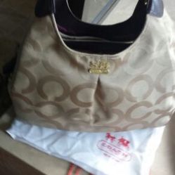Authentic Coach with dust bag