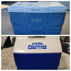 Used Coleman ice coolers