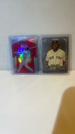 David Ortiz- baseball cards