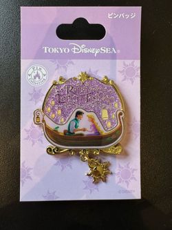 Japan Tokyo Disney Resort Pin Badge Rapunzel Lantern Festival Fantasy Springs