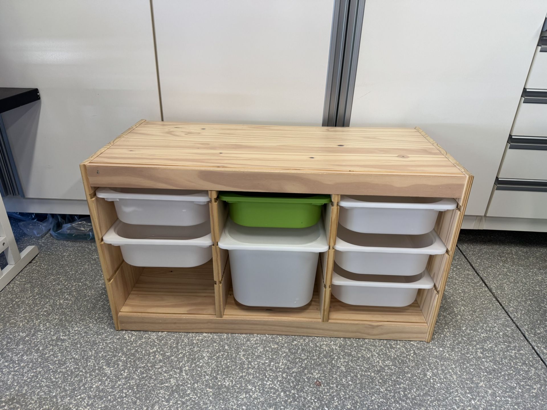 Ikea, Cabinet, Trofast, 9 Drawer Storage