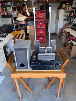 Sony Bravia With Yamaha AVR And Sony Surround Speaker System