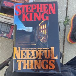Stephen King.  Needful Things
