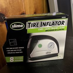 Nuevo… Inflador de Neumáticos SLIME-CANADA 42004 de 12 Voltios con Manómetro Incorporado у Luz