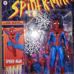 Marvel Legends Retro Spiderman Cell Shaded 