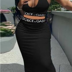 ELEGANT SKIRT AND TOP SET  SMALL