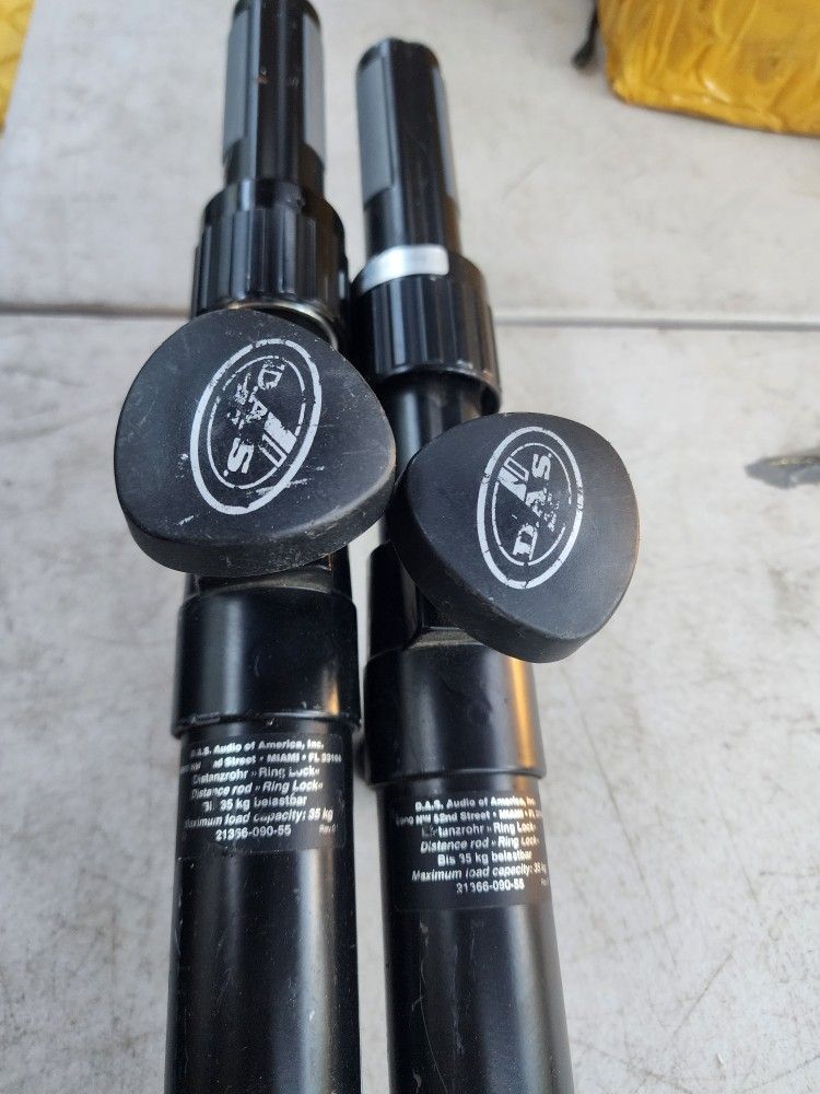 DAS DAS-TSP-1 Branded Telescoping Steel Ring Lock Pole