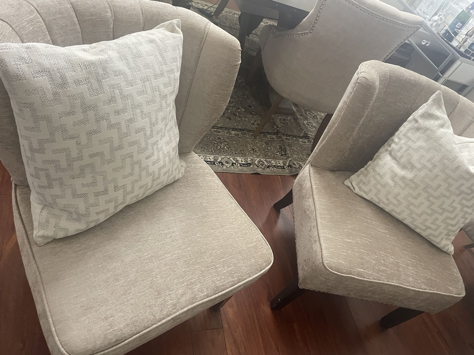 Two accent Chairs