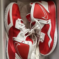 OPEN BOX Nike Kyrie Infinity TB University Red White Size 8