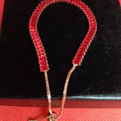 MACY'S
Emerald-Cut Adjustable Bolo Bracelet

RED RUBY