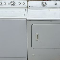 Maytag Heavy Duty Washer & Gas Dryer 