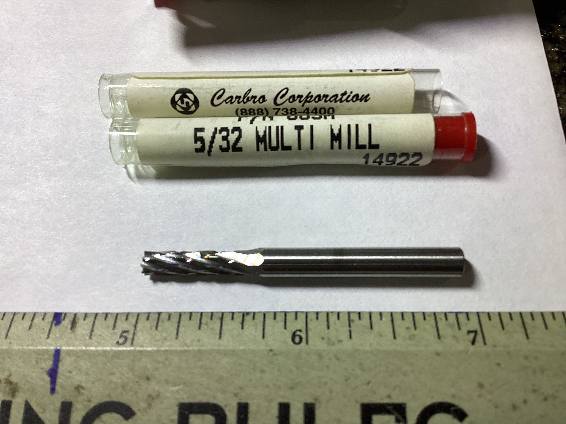 5/32” SOLID CARBIDE MULTI-MILL ENDMILLS 5$