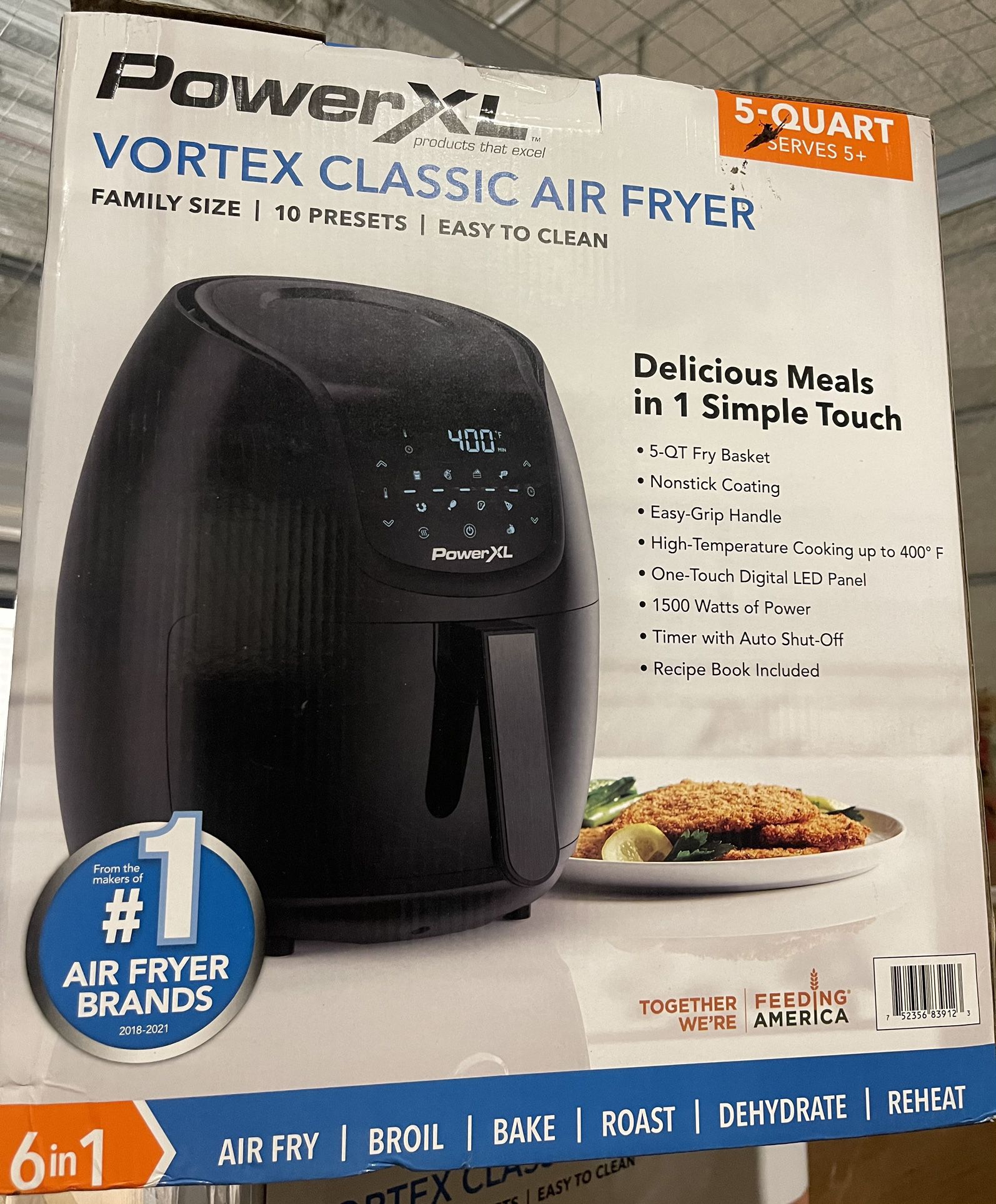 Power Xl 5 Qt Vortex Classic Airfryer-black for Sale in Los Angeles, CA -  OfferUp