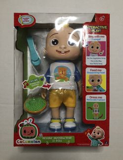 CoComelon Deluxe Interactive JJ Doll Plush