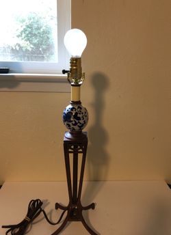 Tall table lamp