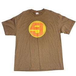 Men’s Jurassic 5 Vintage 2002 Rap Hip Hop Brown XL T Shirt Tee Underground J5