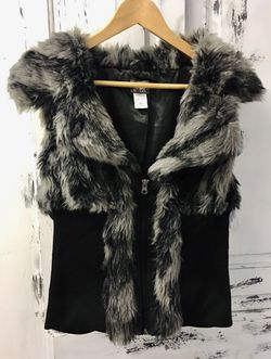  Faux Fur Vest
