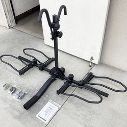 Brand New $115 Heavy-Duty (2 Bike Rack) Wobble Free Tilt Electric Bicycle Carrier 160 lbs Max, 2” Hitch 