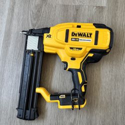 Nail Gun- Dewalt -Cordless 18-Gauge Brad Nailer (Tool Only)