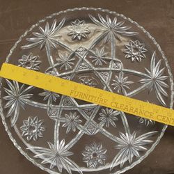 Large Glass Platter