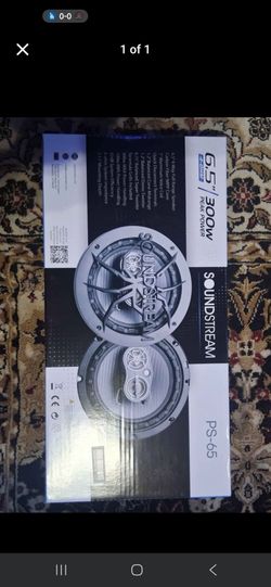 Soundstream 6.5 Door Speakers Brand New In The Box