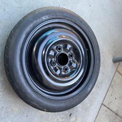 Spare Tire With Rim T125/70d15