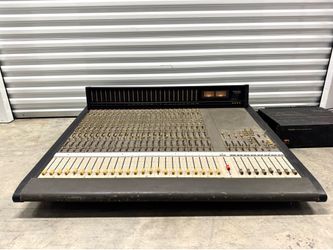 Vintage Tascam M-3500 24-Channel Analog Mixing Console + Meter Bridge & Matched PS-3500 Power Supply