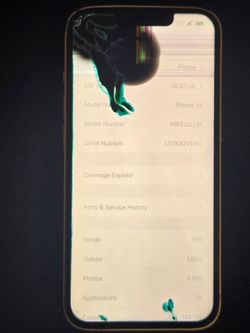 Apple iPhone 14 128GB – Broken Screen