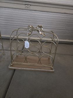 Gold Wine Holder