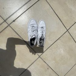 Nike white air forces