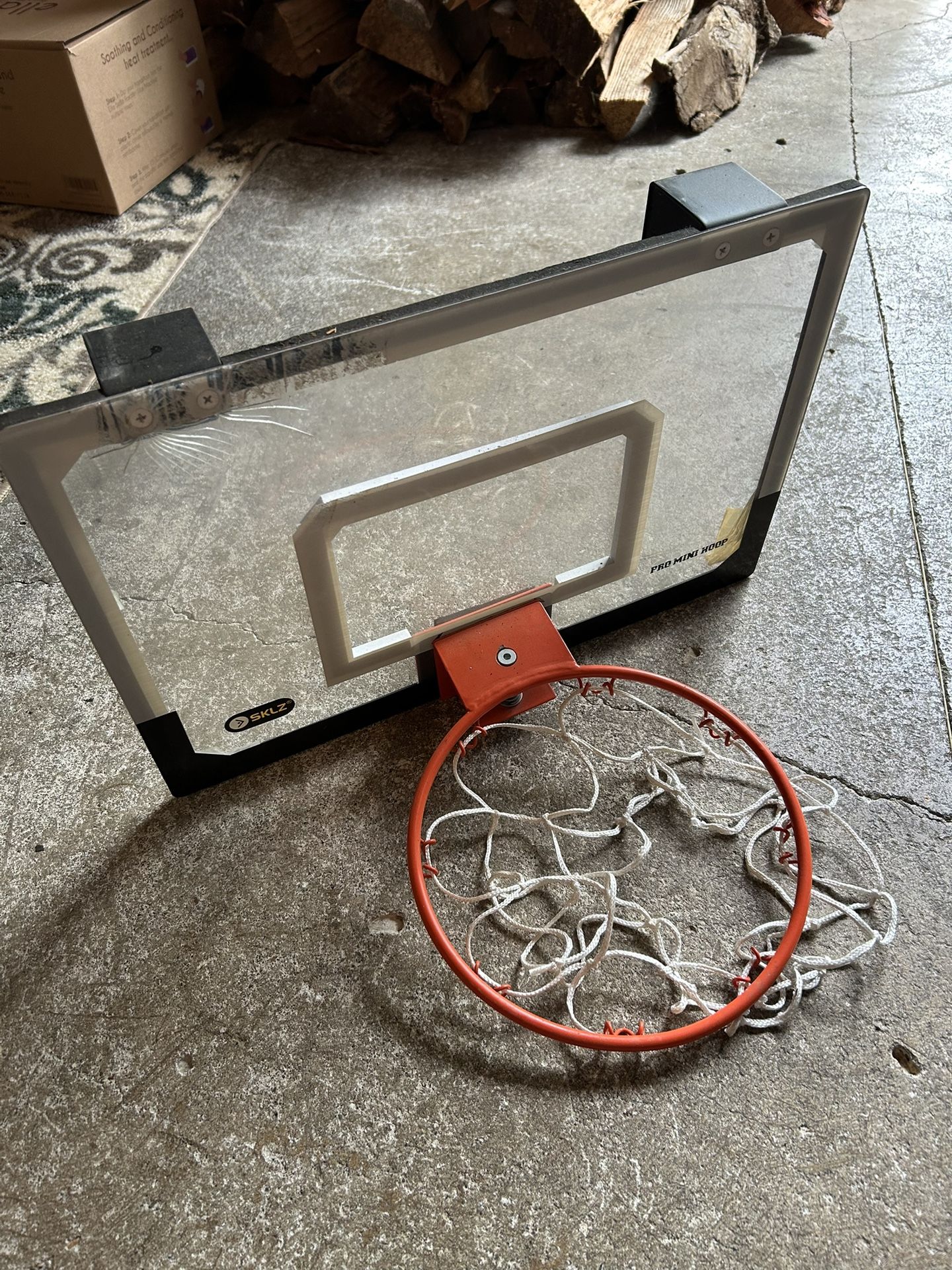 Basketball Hoop Door Attachment
