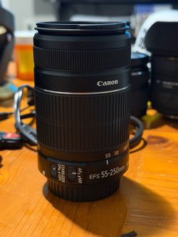 Canon EFS 55-250mm lens